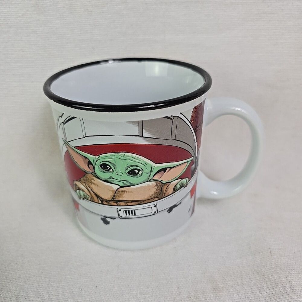 Grogu The Child Coffee Mug Cup Star Wars Mandalorian Baby Yoda